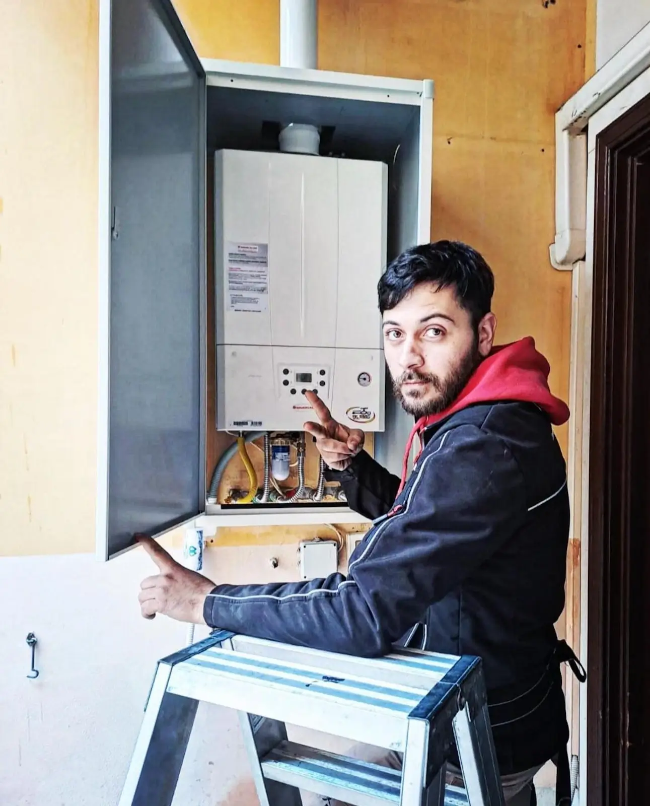INSTALLAZIONE CALDAIA A CONDENSAZIONE FINO A 35 KW SU NUOVO IMPIANTO (3)
